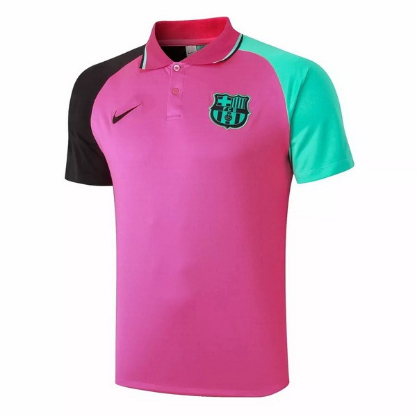 Polo Barcelona 2020-21 Pink Grün